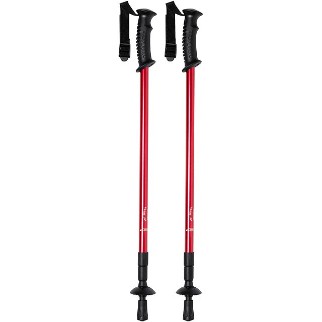 Brulen trekking poles - red