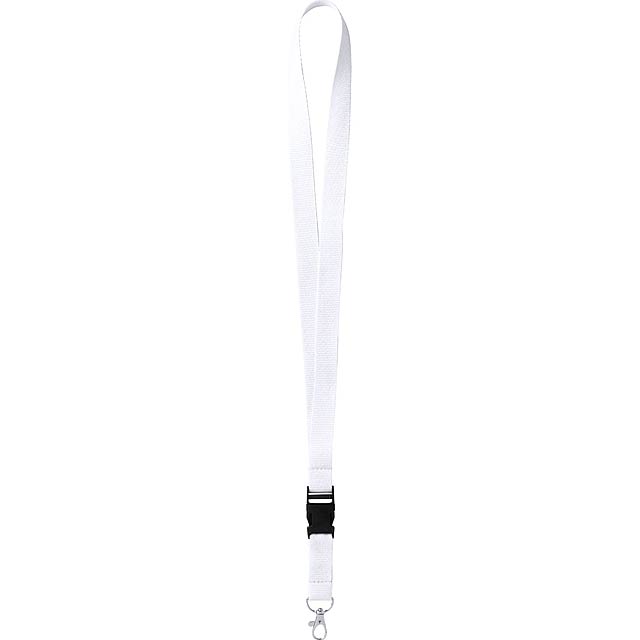 Kunel lanyard - bílá