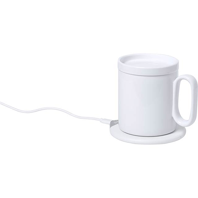 Kalan heating set for a mug - white