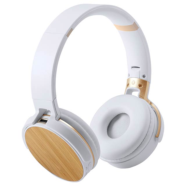 Treiko bluetooth headphones - white