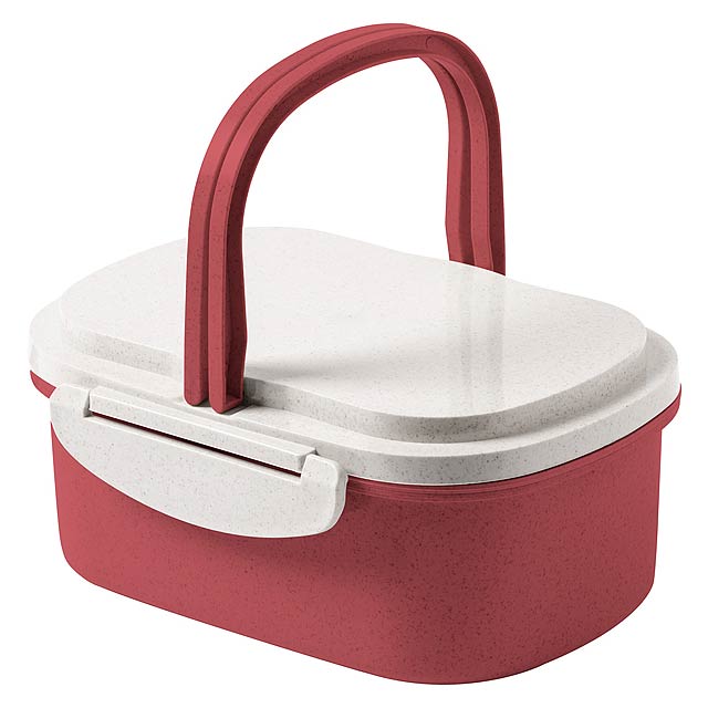 Konpel box for food - red