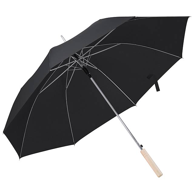 Korlet deštník - čierna