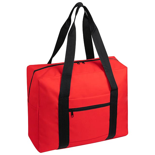 Tarok shoulder bag - red