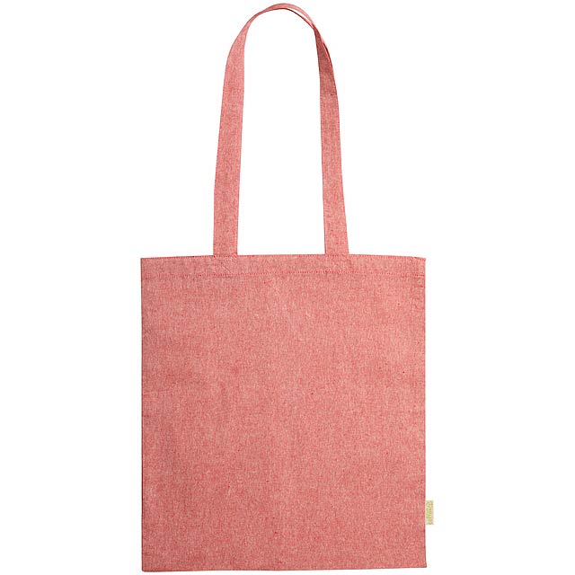 Graket cotton shopping bag - red