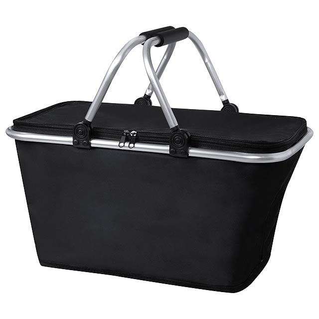 Yonner cooling picnic basket - black