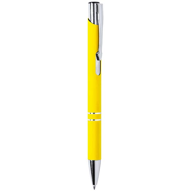 Zromen kuličkové pero - žlutá
