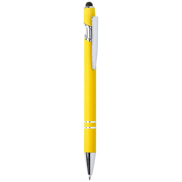 Lekor dotykové kuličkové pero - žlutá