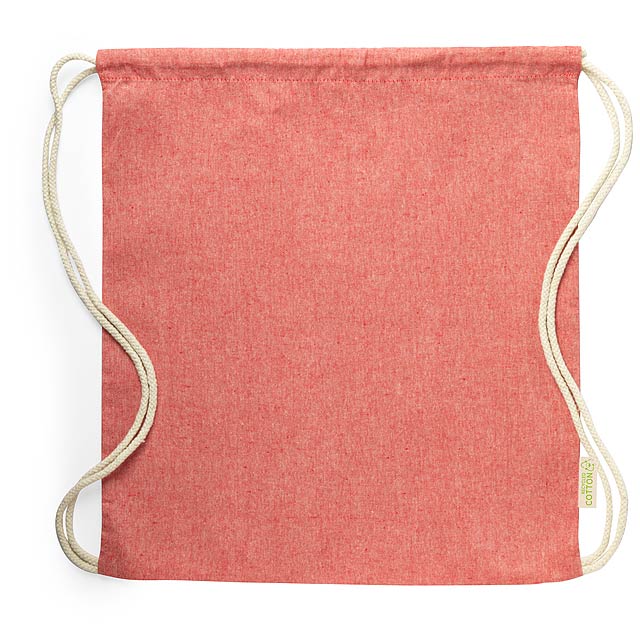 Konim drawstring bag - red