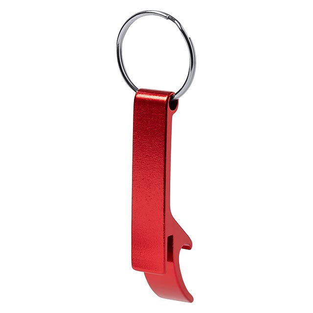 Stiked bottle opener - red