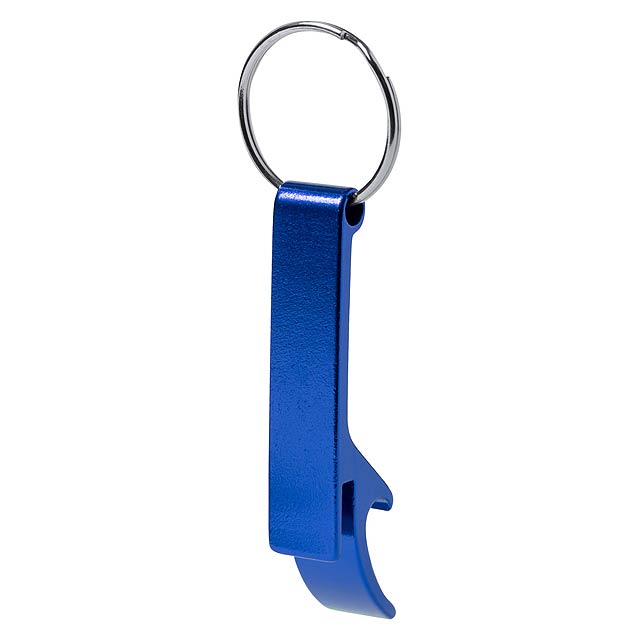Stiked bottle opener - blue