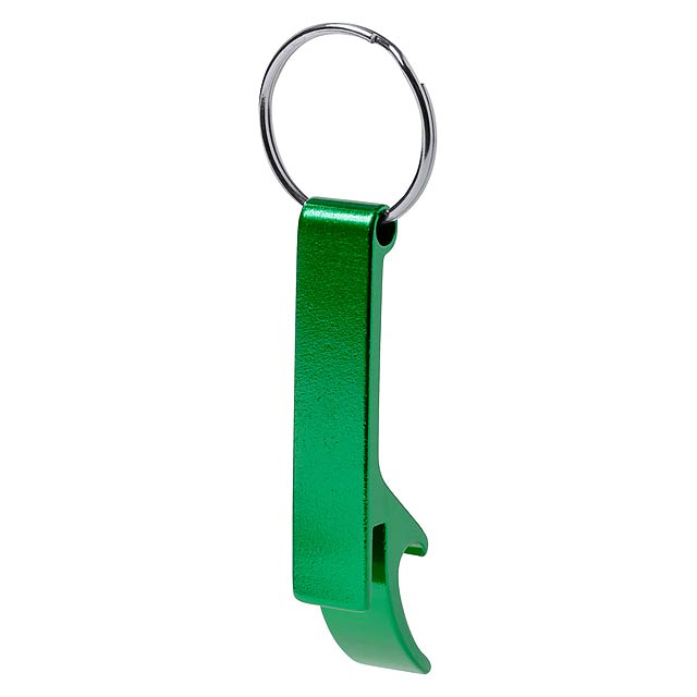 Stiked bottle opener - green