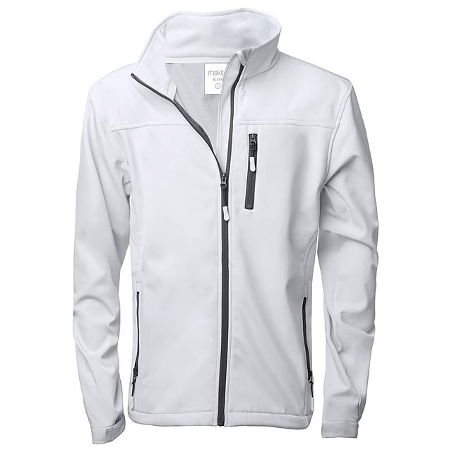 Blear softshell jacket - white