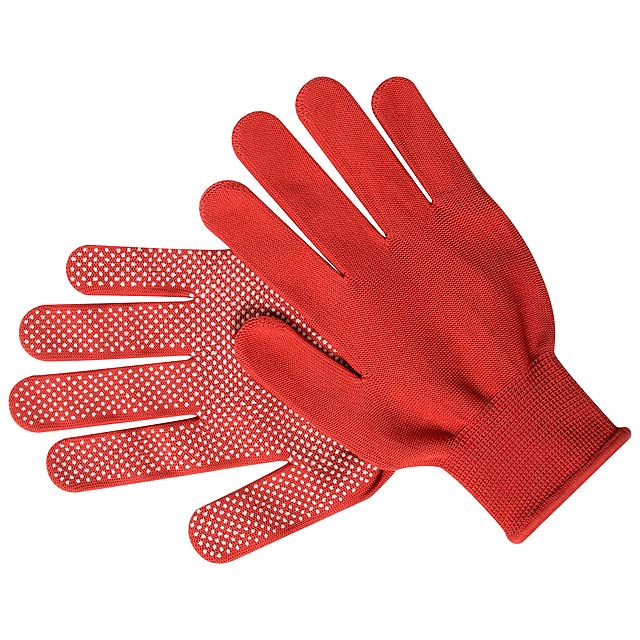 Hetson gloves - red