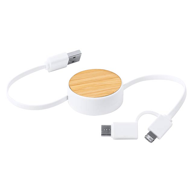 Grets USB charging cable - beige