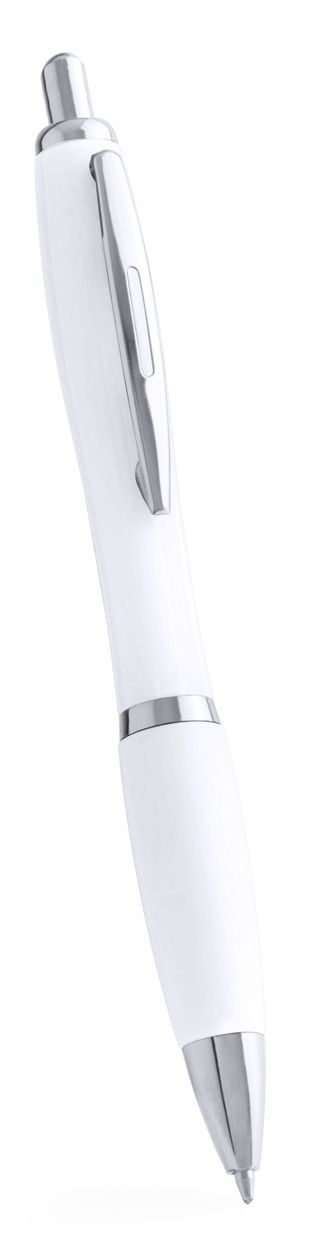 Flom anti-bacterial pen - white