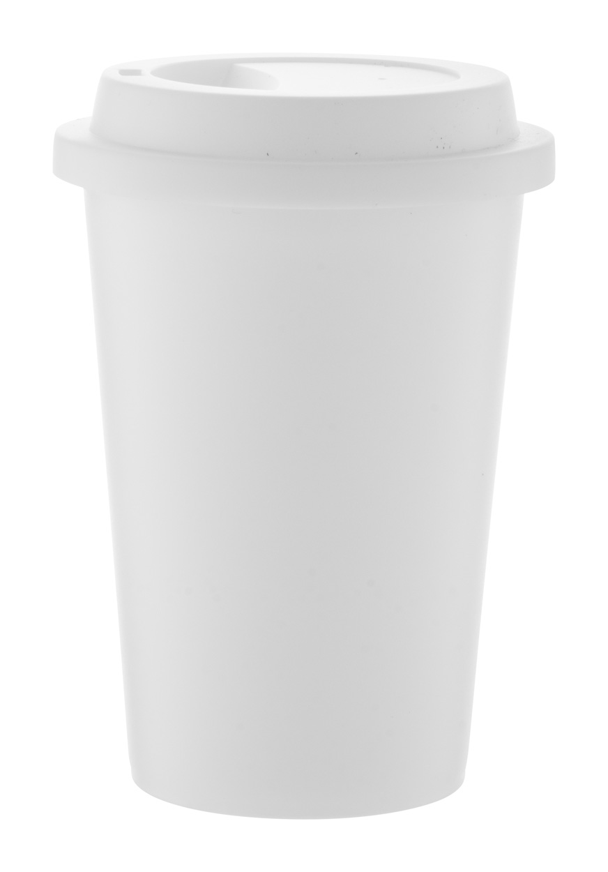 Koton antibakterielle Thermotasse - Weiß 