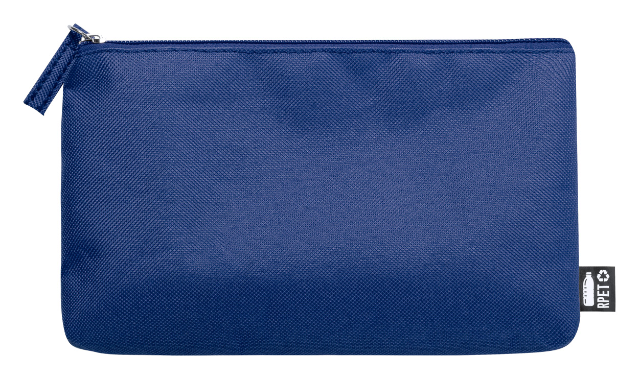 Akilax RPET-Kosmetiktasche - blau