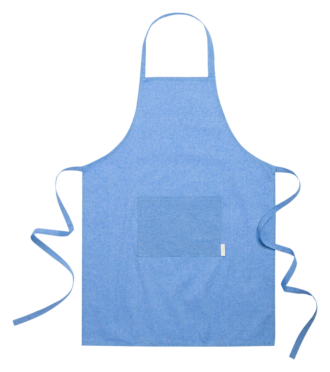 Pissek Baumwollschürze - blau