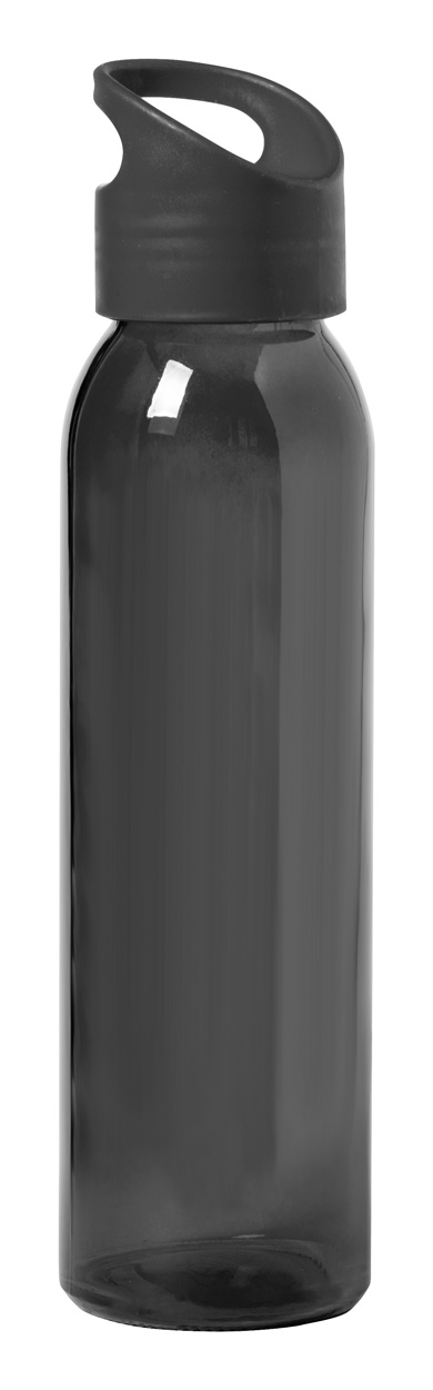 Tinof Glassportflasche - schwarz