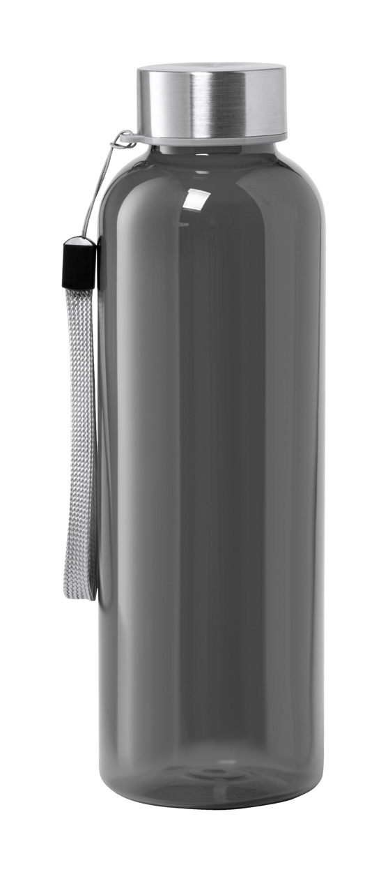 Lecit RPET Sportflasche - schwarz
