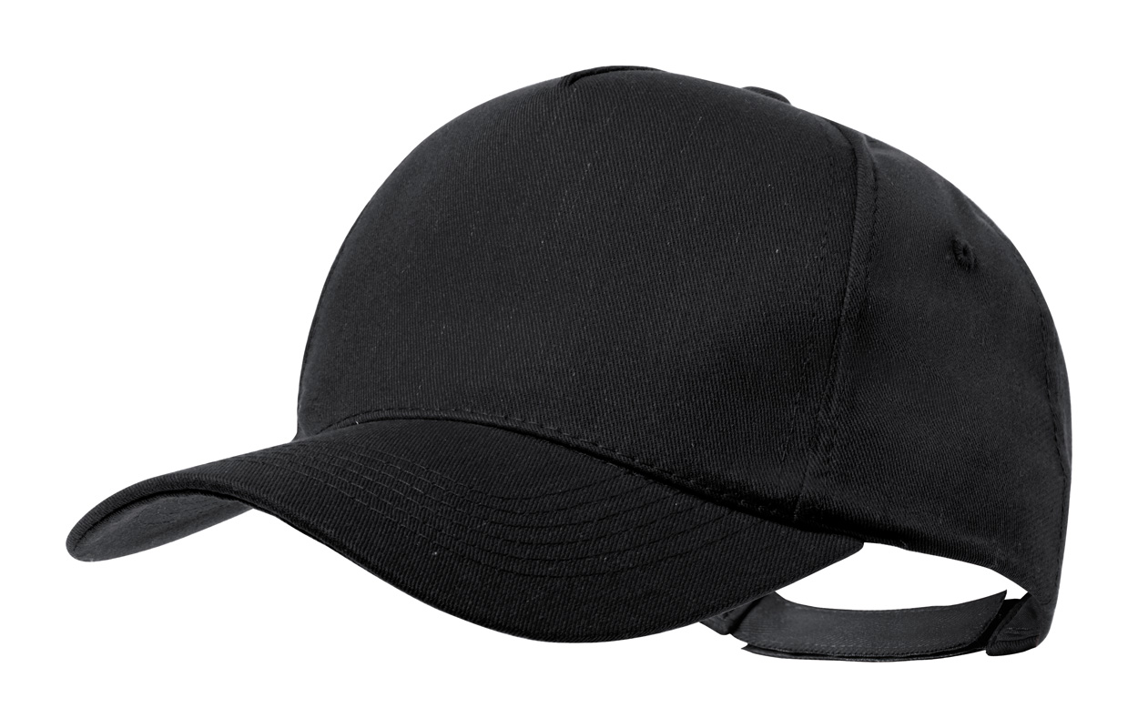 Pickot-Baseballkappe - schwarz