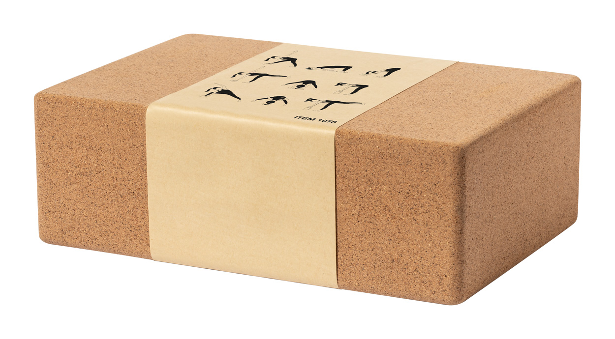 Yogawürfel aus Kork Natara - Beige