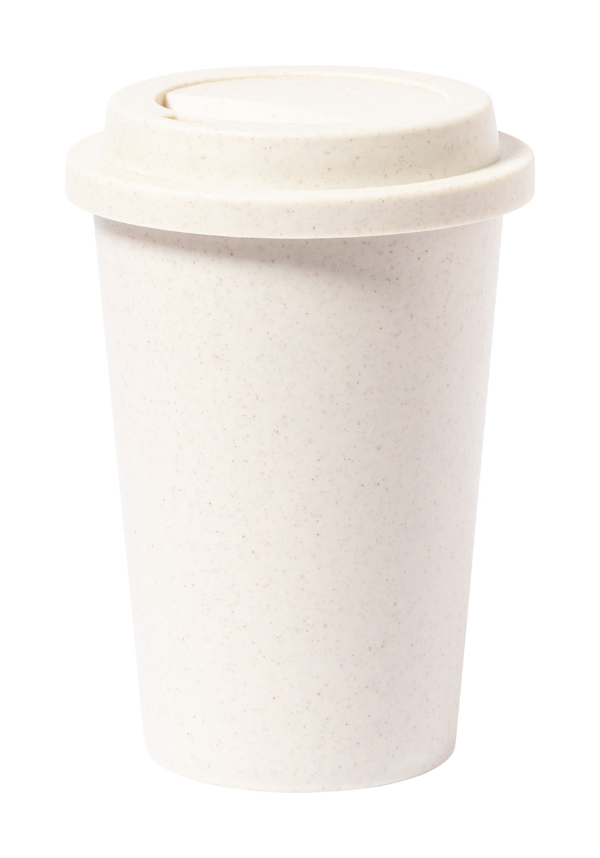 Caviar travel mug - beige