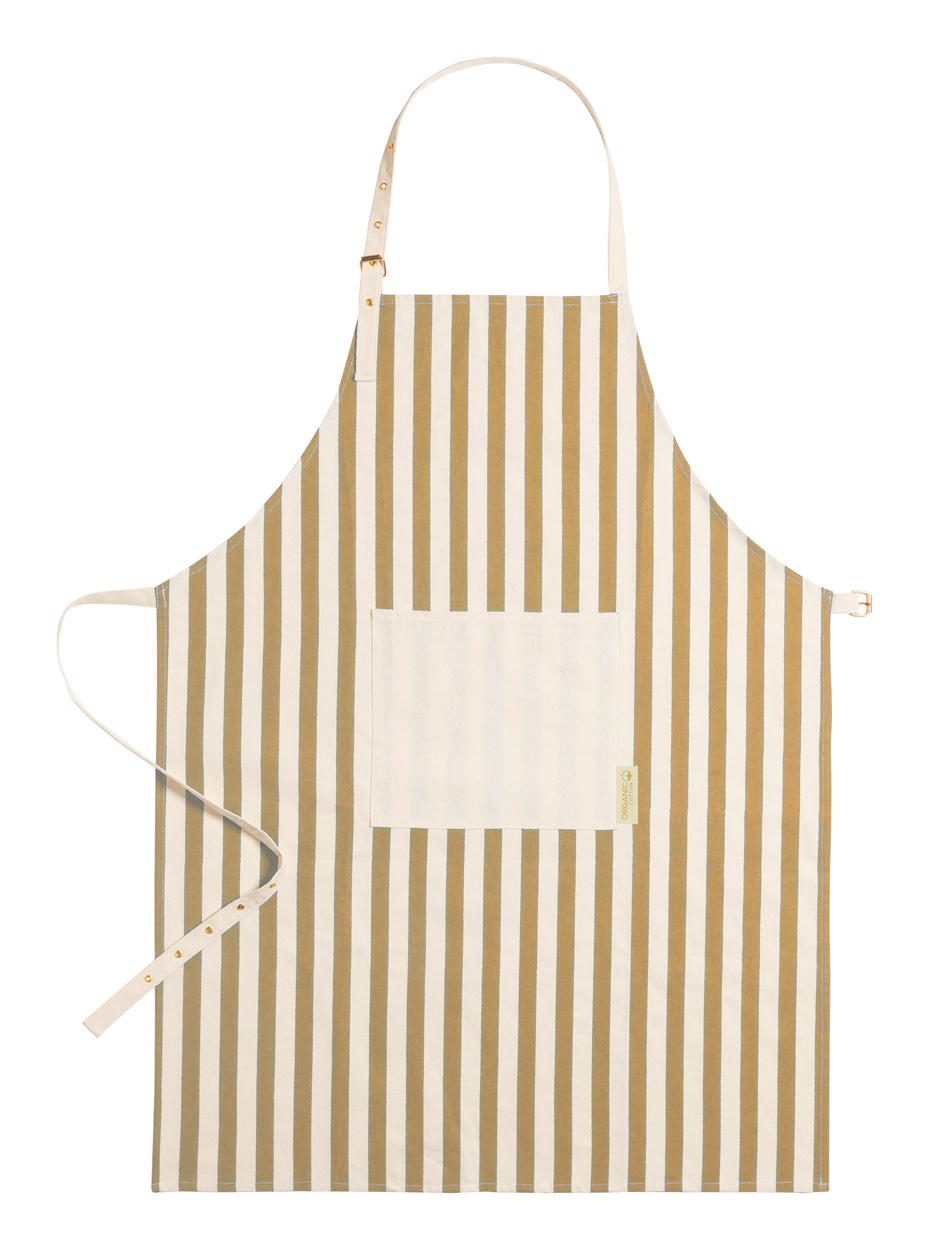 Kuirtel cotton apron - Bräune