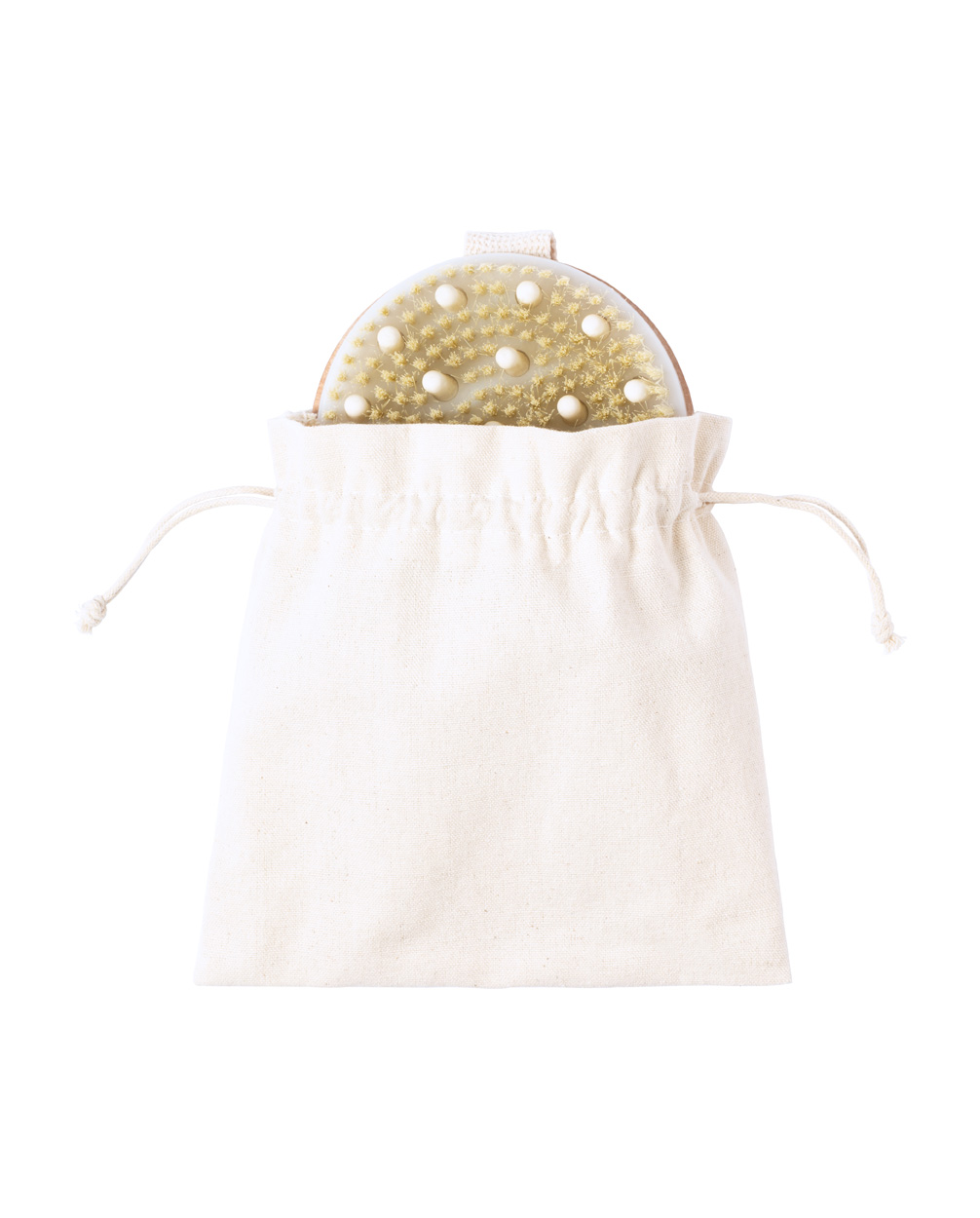 Ruck massage brush - beige