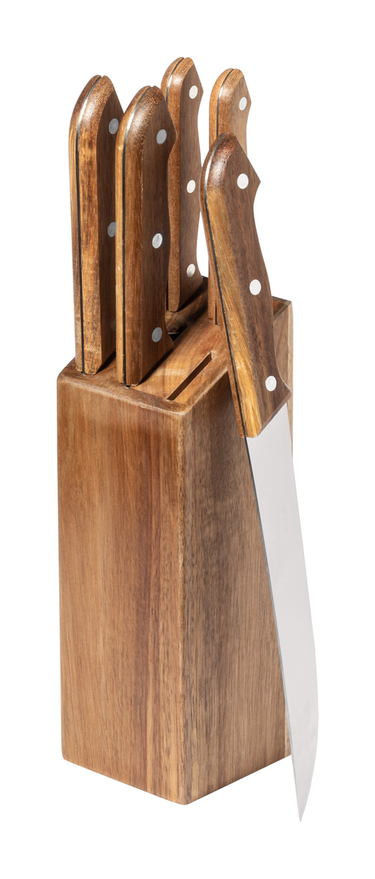 Wheeler knife set - Bräune