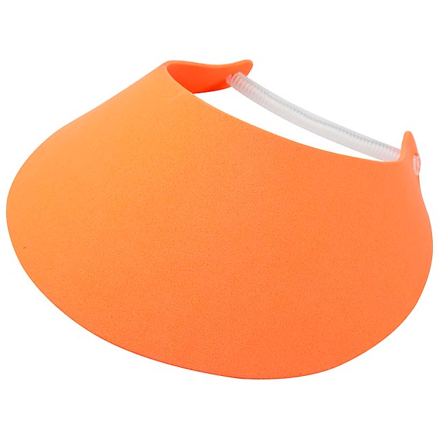 Cap with visor/sun-blind - orange