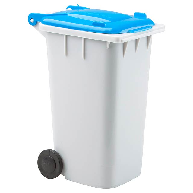 Dustbin stojan na psací potřeby - stříbrná