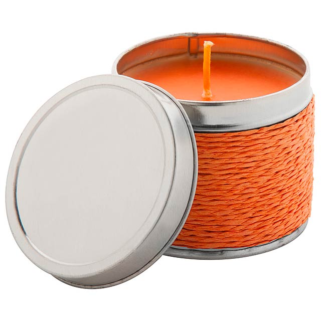 Shiva - scented candle, orange - orange