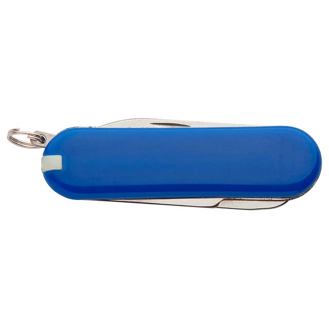 Mini multifunctional pocket knife - blue