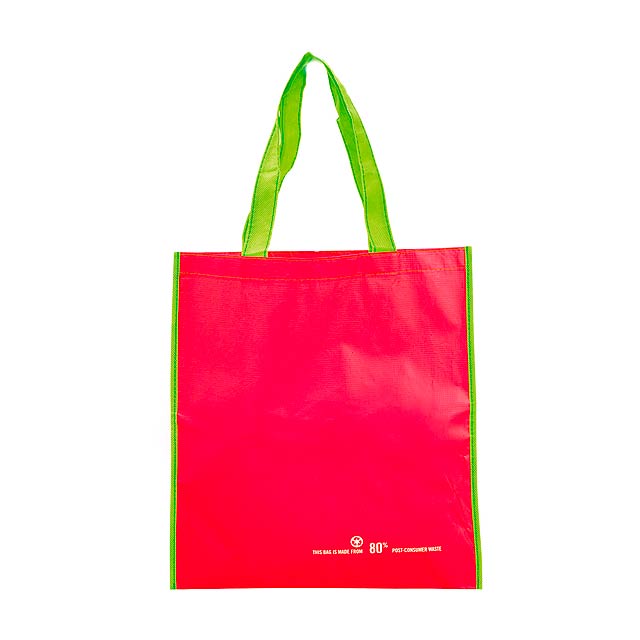 Helena nákupní vánoční taška - červená