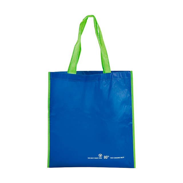 Helena nákupní vánoční taška - modrá