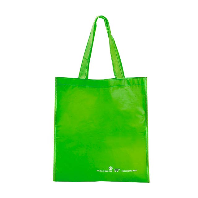 Helena nákupní vánoční taška - zelená