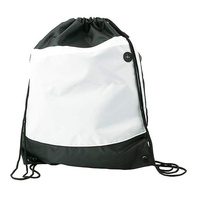 Drawstring bag - white