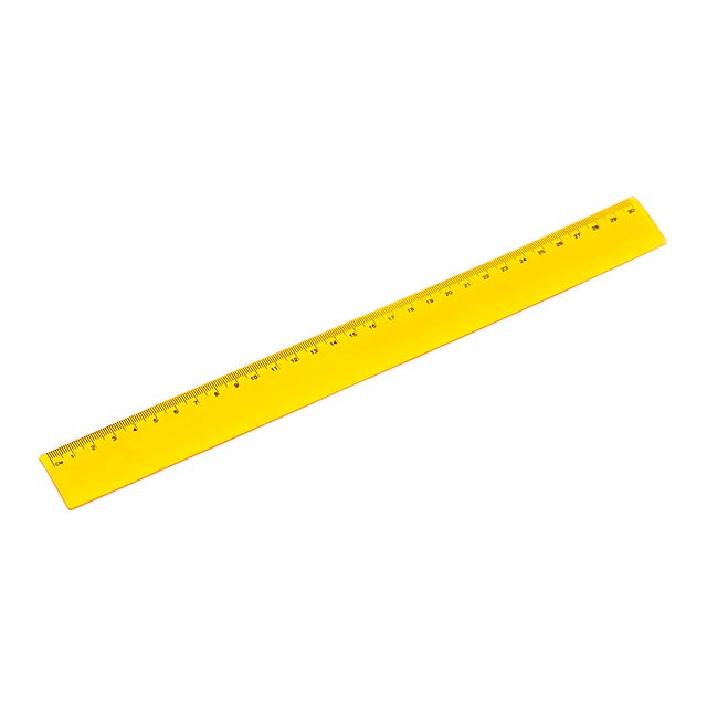 Ruler - yellow