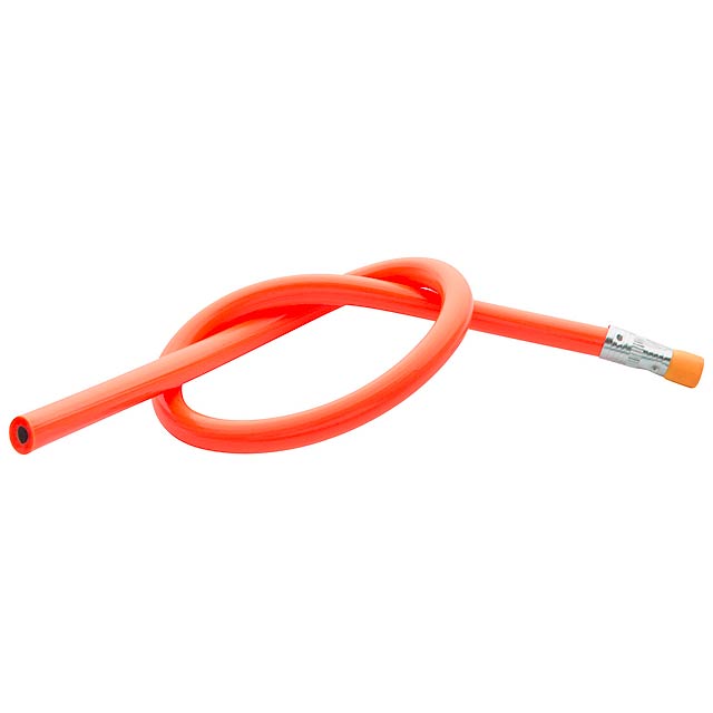 Flexi elastic pencil - orange