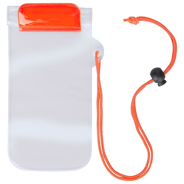 Waterpro voděodolný obal na mobil - oranžová