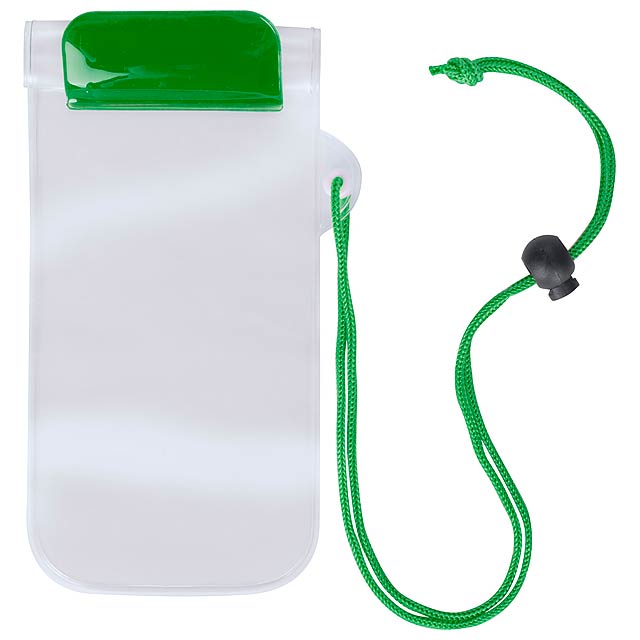Waterpro voděodolný obal na mobil - zelená