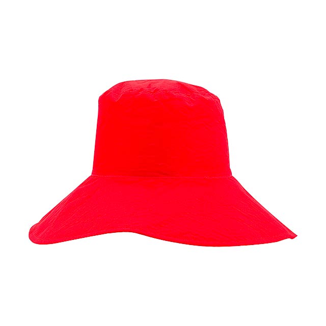 Shelly sluneční klobouk - červená