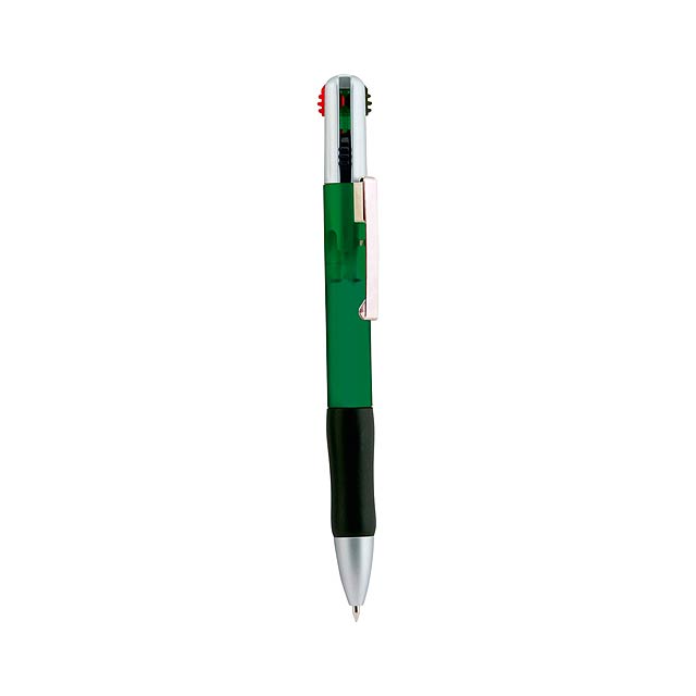 Multifour kuličkové pero - zelená