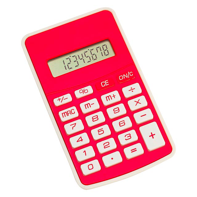 Result kalkulačka - červená