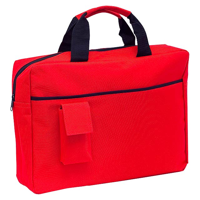 Document bag - red