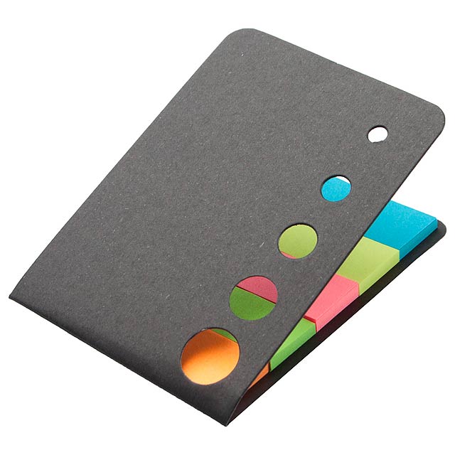 Sticky notepad - black