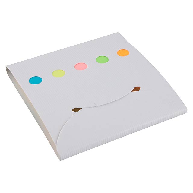 Sticky notepad - white