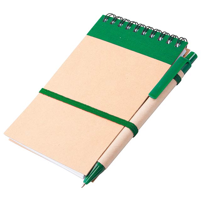 Notebook - green