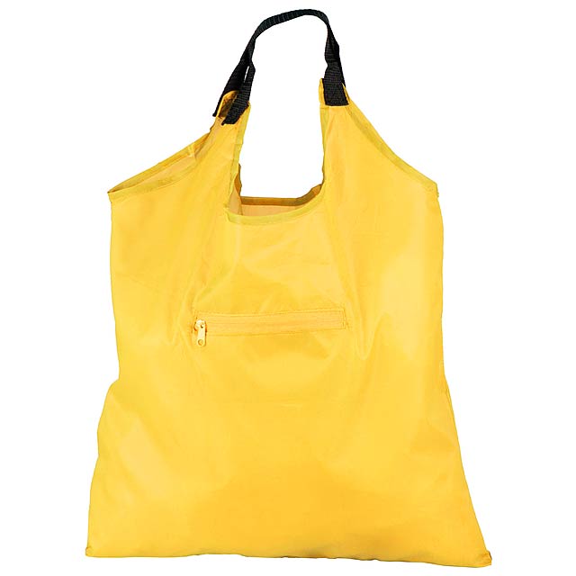 Foldable shopping bag - yellow